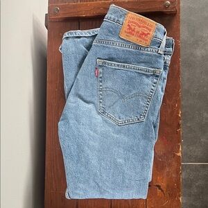 Levi's Light Blue Straight Womens Jeans